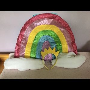 Pottery Barn Kids Rainbow costume 4-6